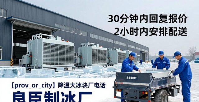 南昌降温大冰块厂电话 良臣制冰厂